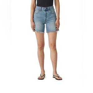 Levi's Women's 501 Mid Thigh Shorts Thick and United Size 28
